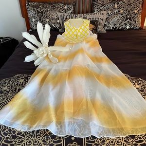 Lined summer dress; NWOT never worn; polyester